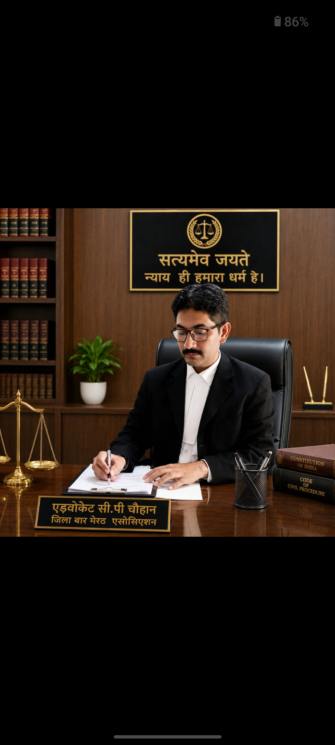 एडवोकेट चंद्र प्रकाश चौहान ( अन्नू सैन)